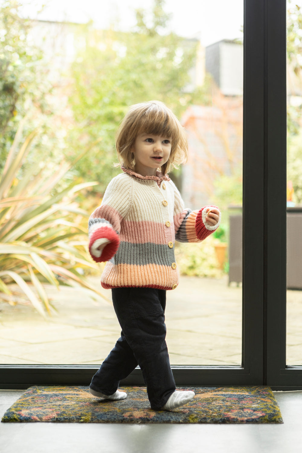 Evergrow Stripped Cardigans