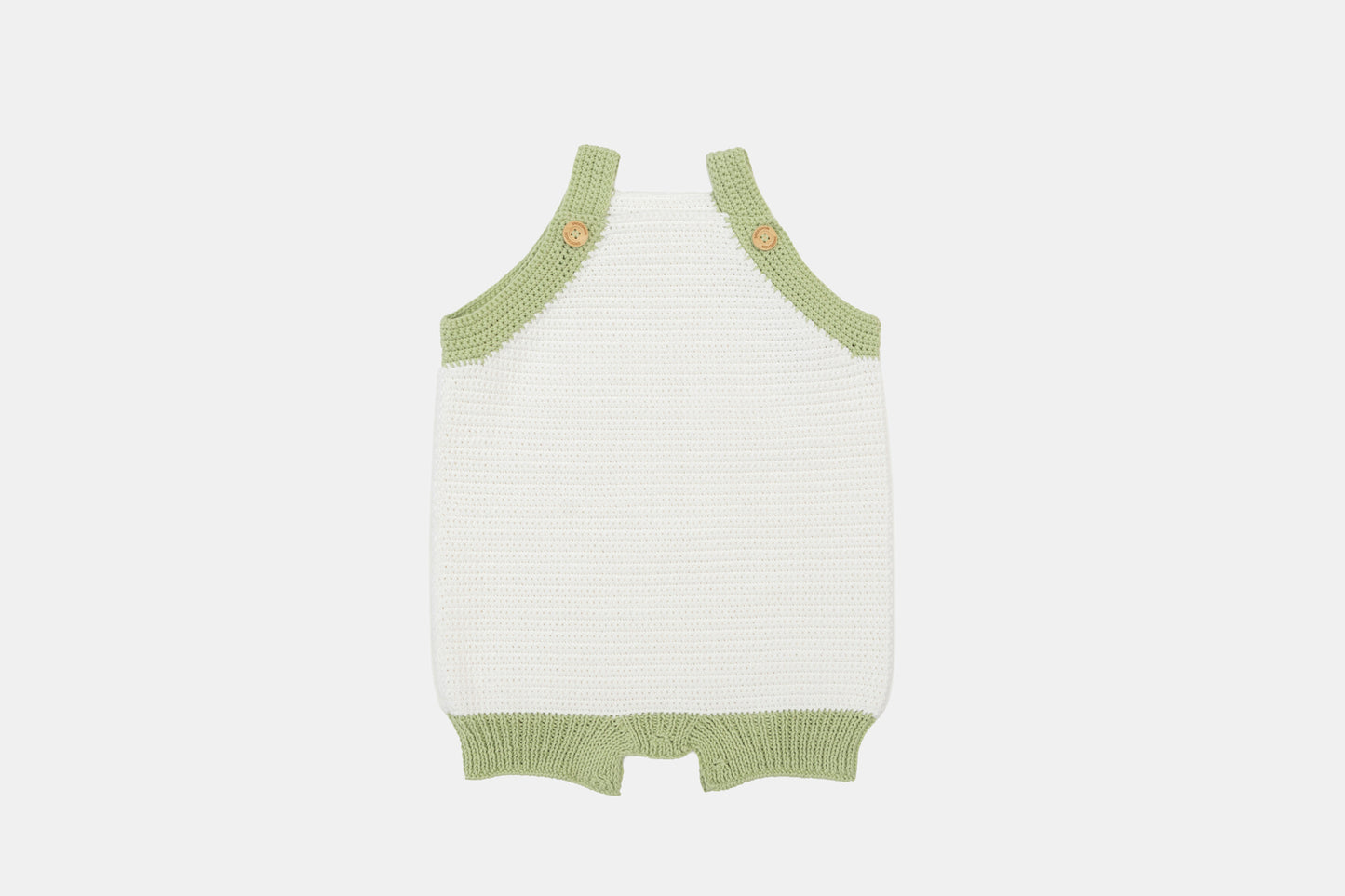 Pure Bliss Organic Cotton Romper (Adjustable Fit) in Snow White