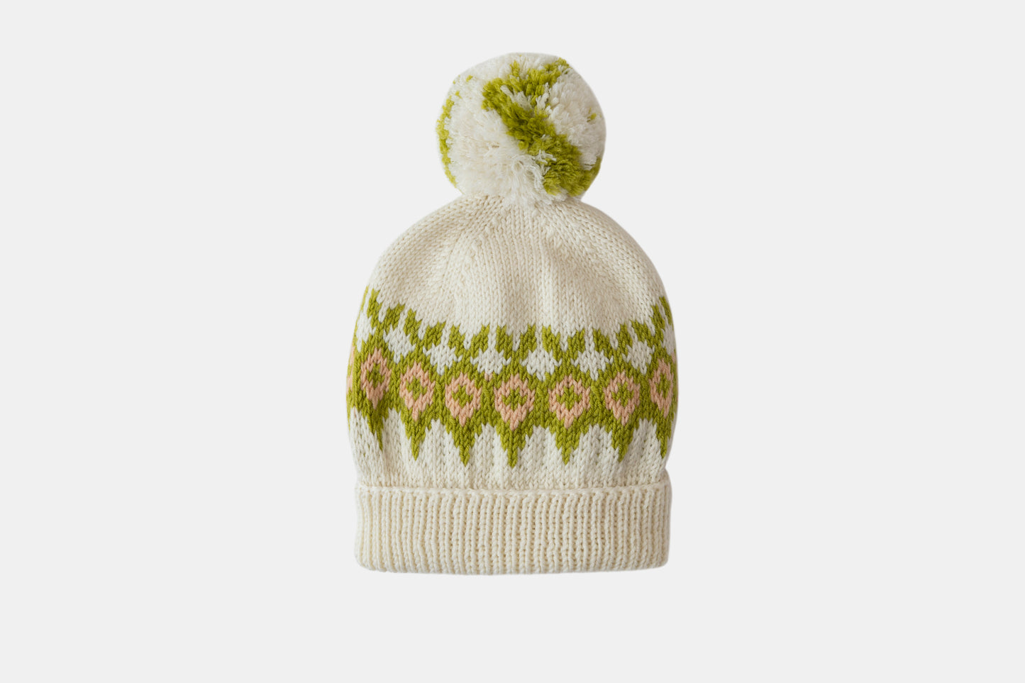 Fair Isle Fuzzies Gift Set in Off-White