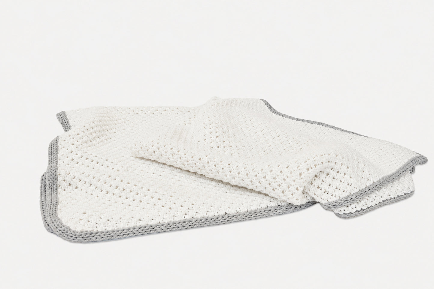 Organic Cotton Blanket in Snow White