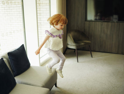 Berry Lace Organic Cotton Top