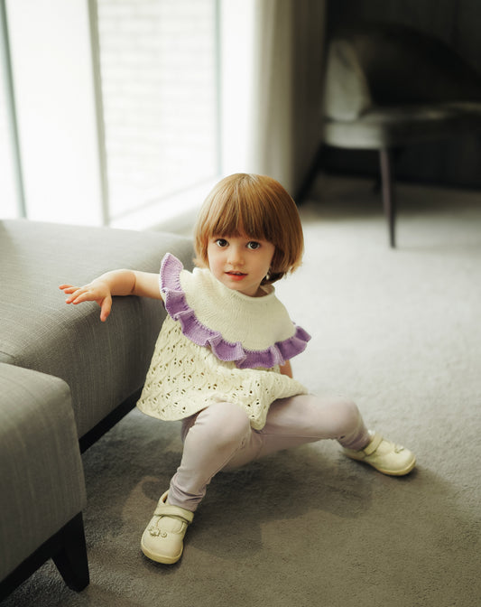 Berry Lace Organic Cotton Top