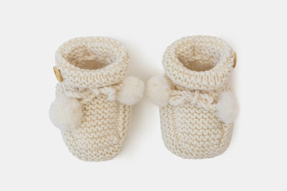 Fair Isle Fuzzies Large Gift Set in Off-White