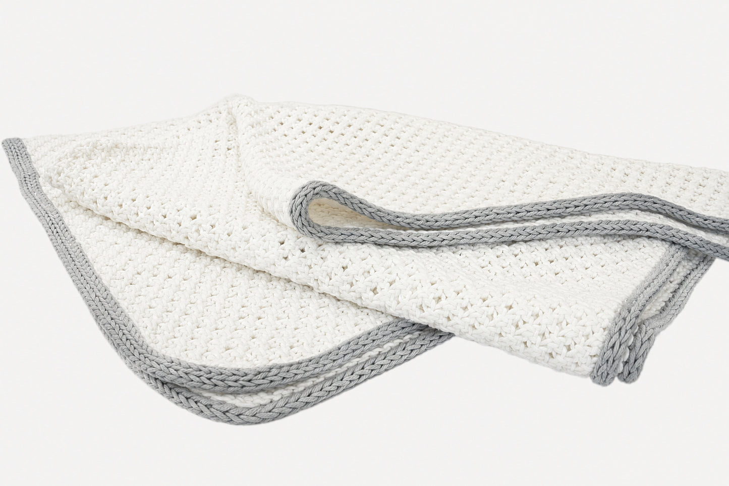 Organic Cotton Blanket in Snow White