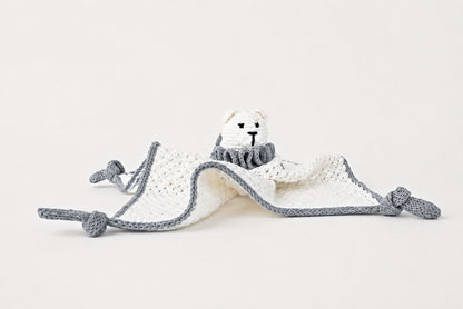 Lumi the Bear Comforter & Rattle in Snow White